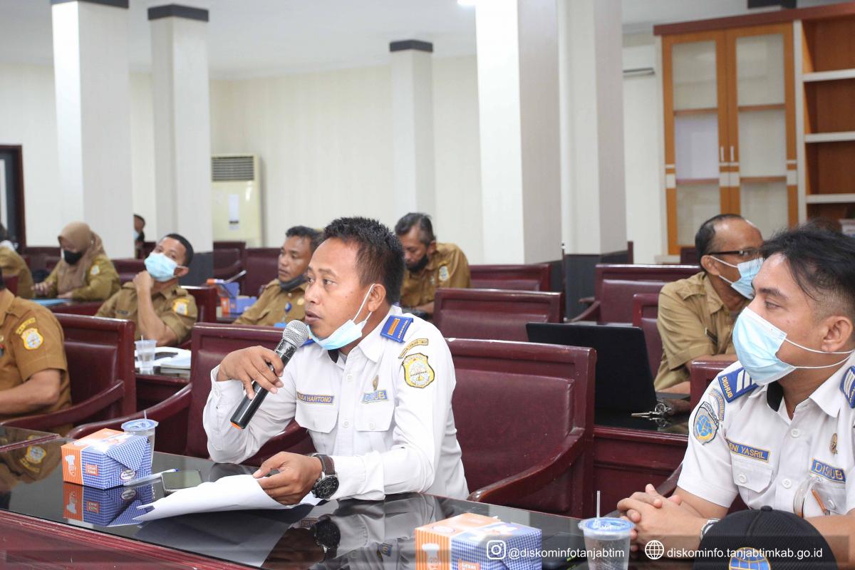 Rapat Koordinasi dan Evaluasi Data Bersama Badan Pusat Statistik Kabupaten Tanjung Jabung Timur